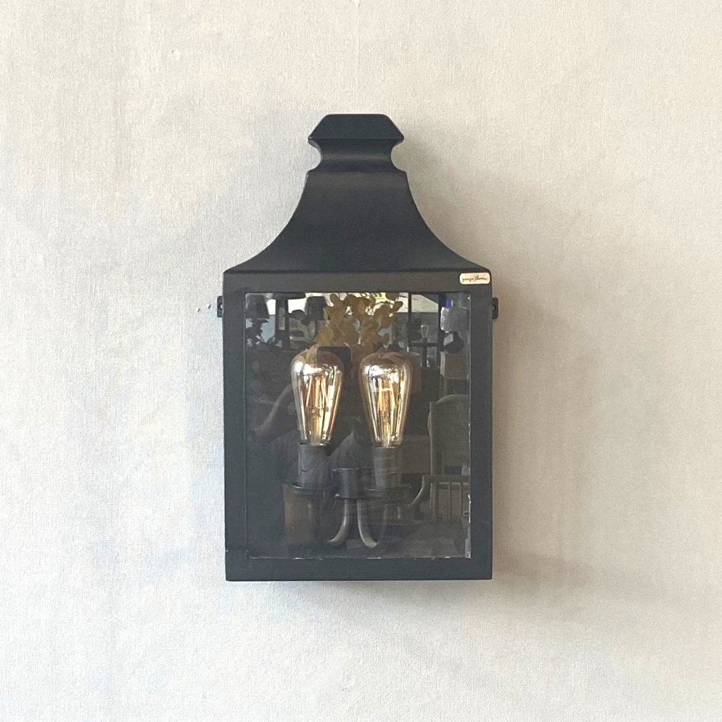 Wall Lantern Concave Roof - Image 2