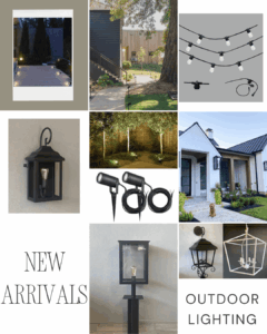 New Outdoor lights