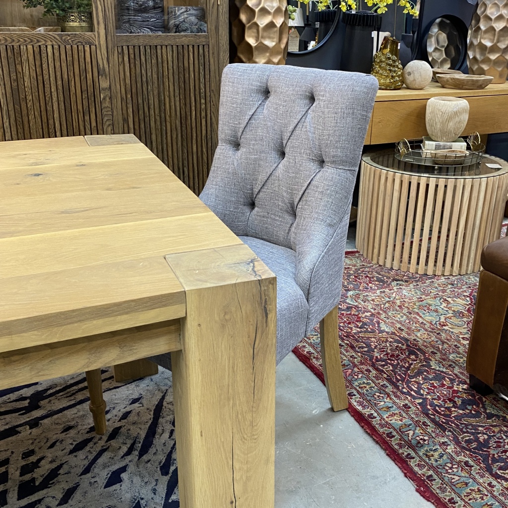 Mandy Dining Chair with Button Back - Image 3