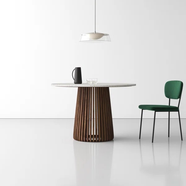 KendallSolidWoodStonePedestalDiningTable-1