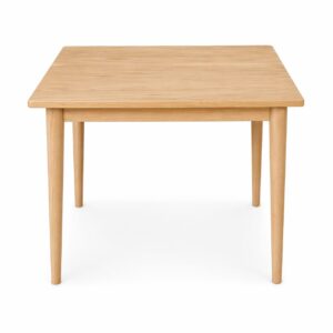 Nguni Dining Table 1m x 1m Oak