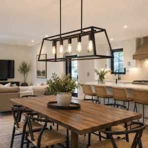 Farmhouse Pendant Rectangular