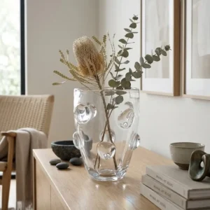 Lustre Pebble Vase