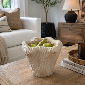 Teak Star Fruit Bowl 50cm