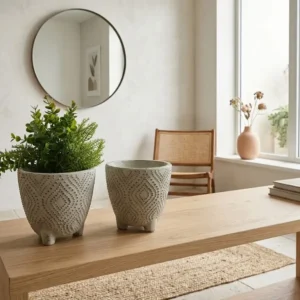 Sage Green Ceramic Pot